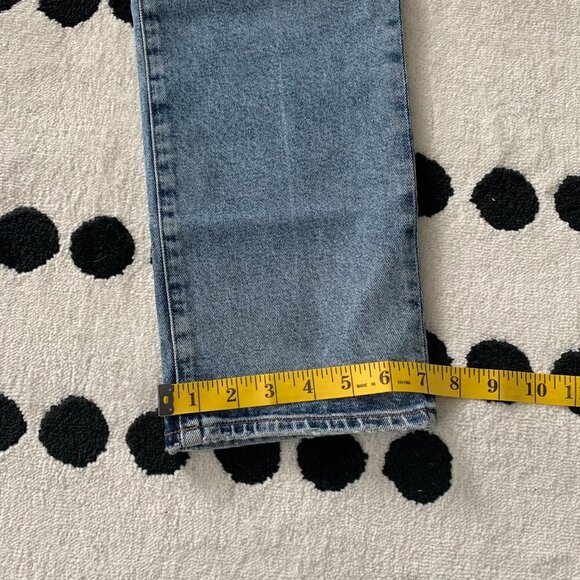 Citizens of Humanity Ella Jeans Mid Rise Slim Crop Light Wash Denim New - Picture 15 of 16